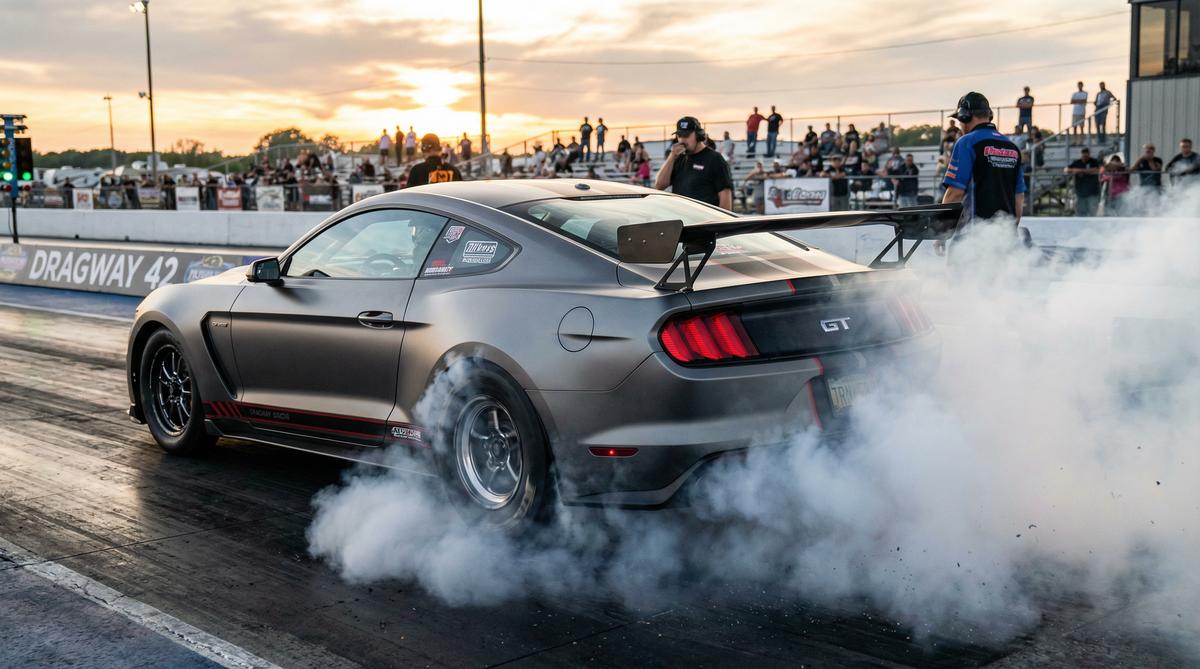 黄色仓库性能车视频